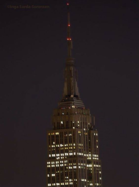Dark Empire State Building